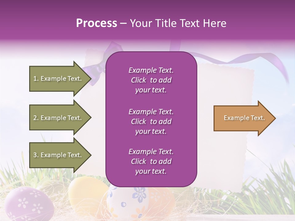 Happy Easter Easter Background PowerPoint Template