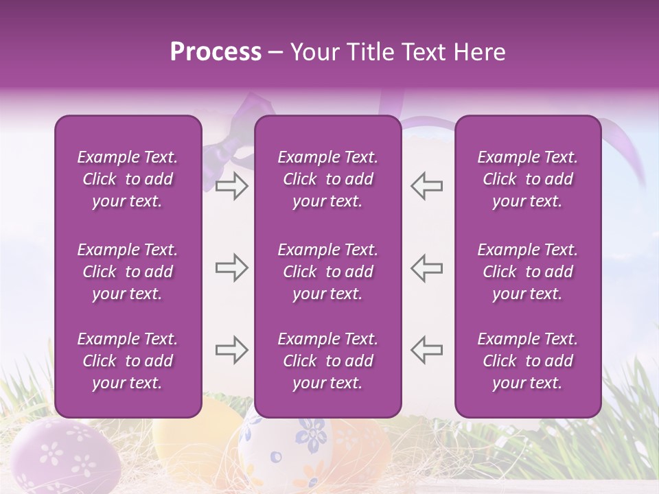 Happy Easter Easter Background PowerPoint Template