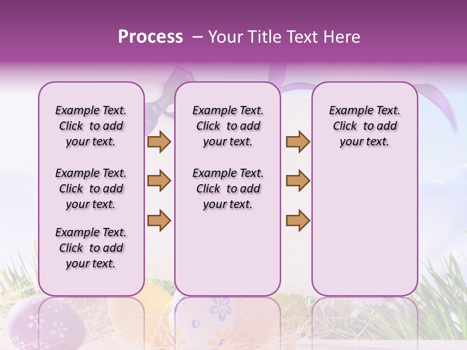 Happy Easter Easter Background PowerPoint Template