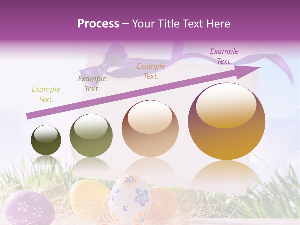 Happy Easter Easter Background PowerPoint Template