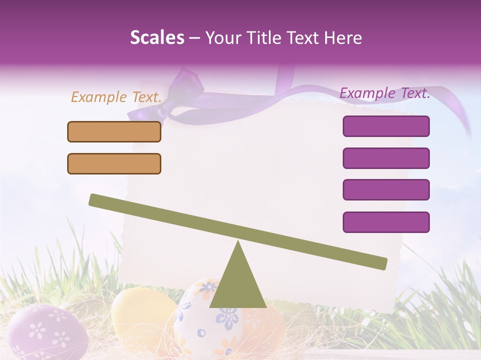 Happy Easter Easter Background PowerPoint Template