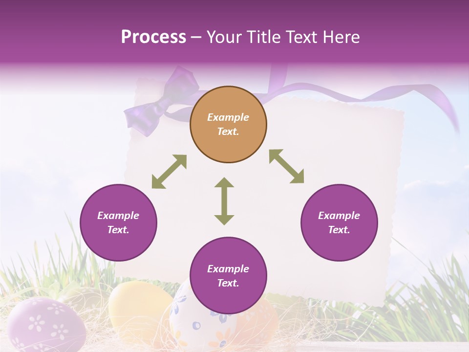 Happy Easter Easter Background PowerPoint Template