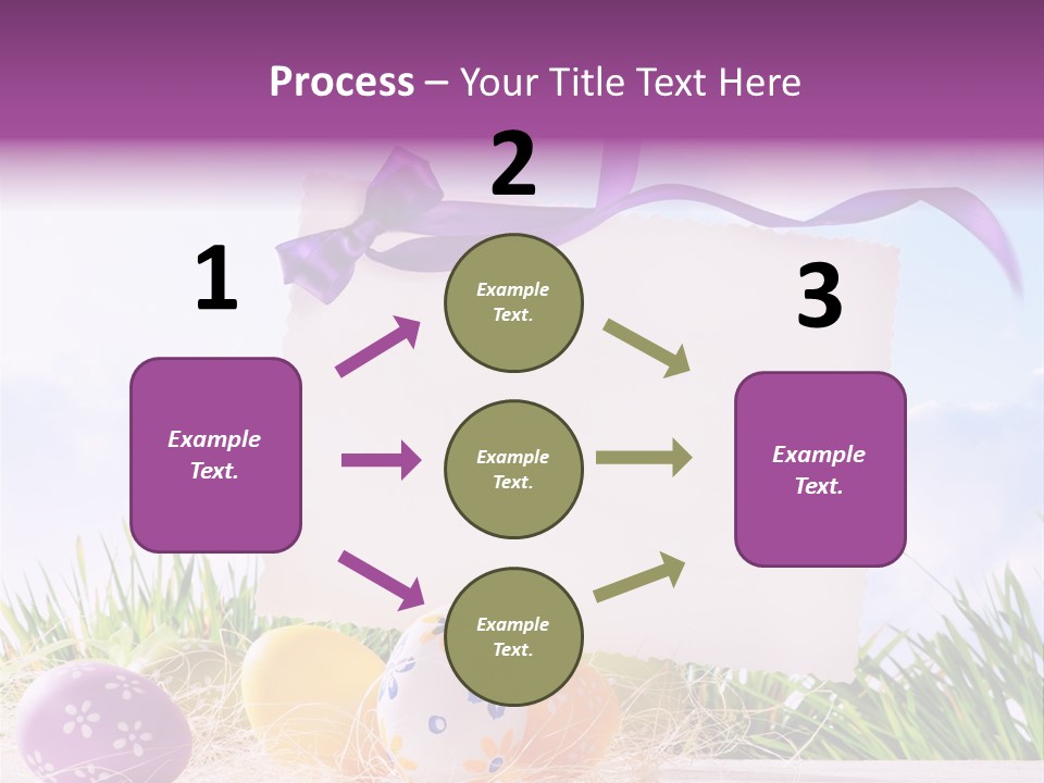 Happy Easter Easter Background PowerPoint Template