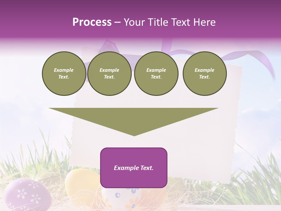 Happy Easter Easter Background PowerPoint Template