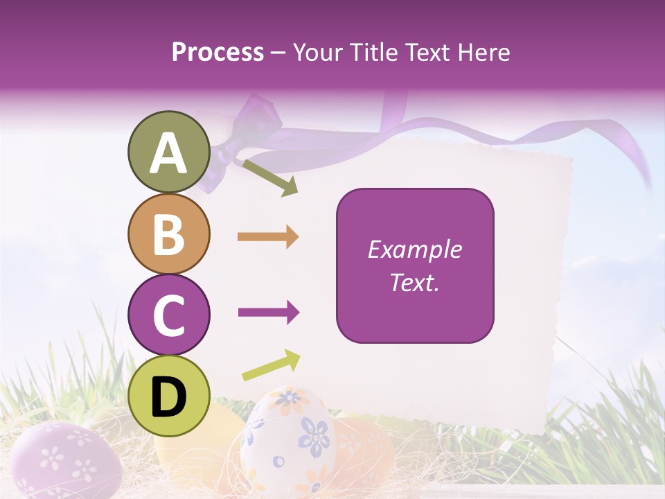 Happy Easter Easter Background PowerPoint Template