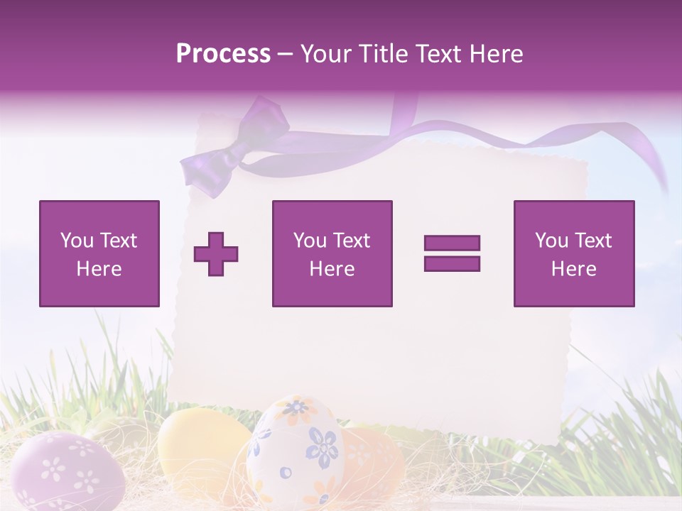 Happy Easter Easter Background PowerPoint Template