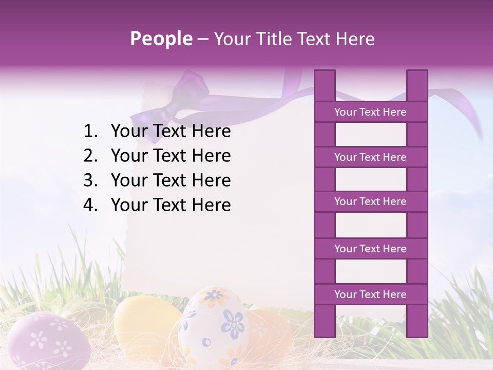 Happy Easter Easter Background PowerPoint Template