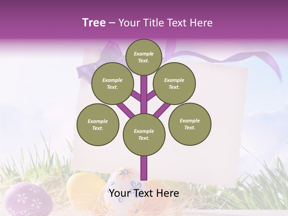 Happy Easter Easter Background PowerPoint Template