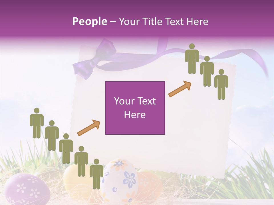 Happy Easter Easter Background PowerPoint Template