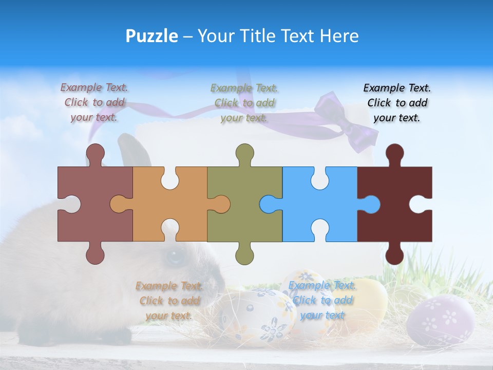 Spring Card Easter PowerPoint Template