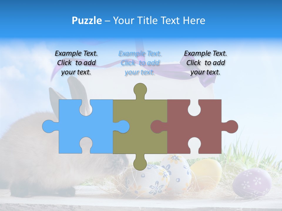 Spring Card Easter PowerPoint Template