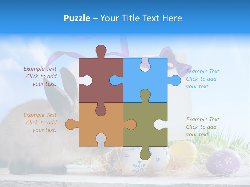 Spring Card Easter PowerPoint Template