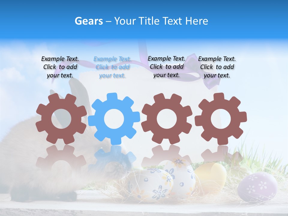 Spring Card Easter PowerPoint Template