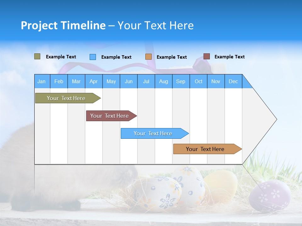 Spring Card Easter PowerPoint Template
