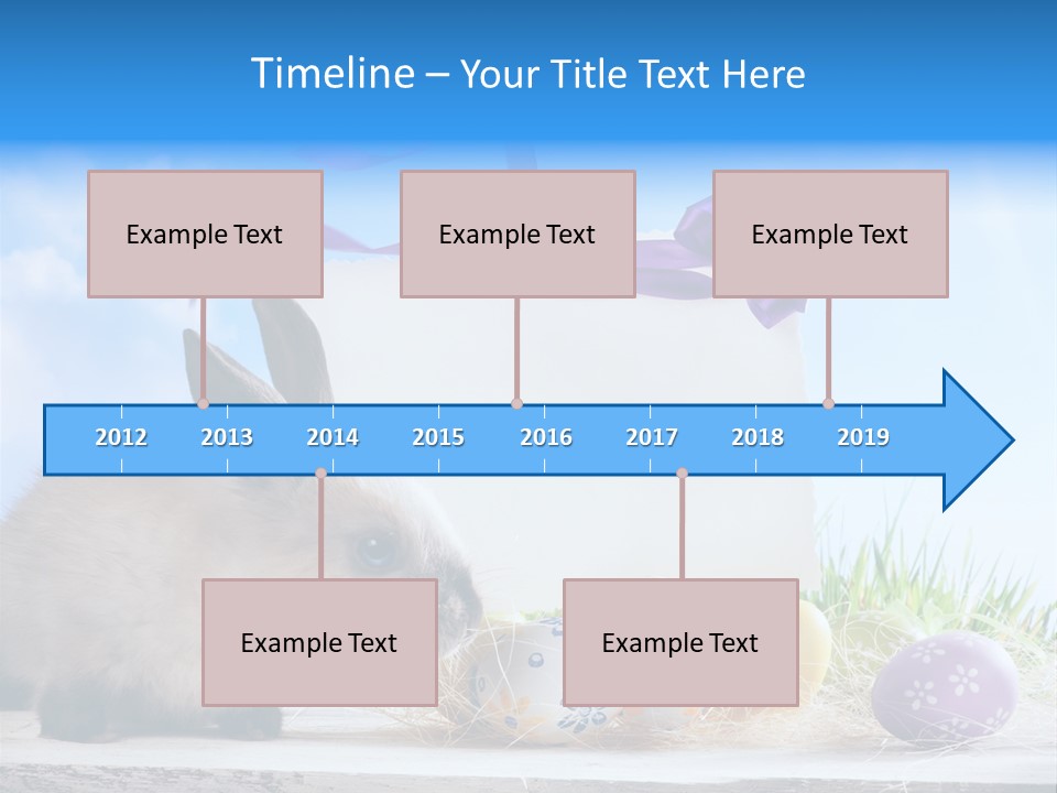 Spring Card Easter PowerPoint Template