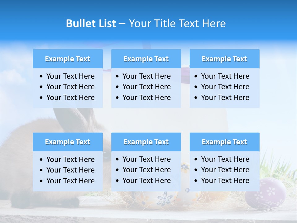 Spring Card Easter PowerPoint Template