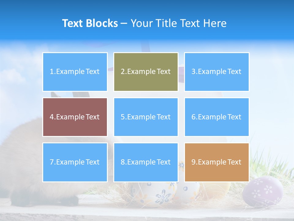 Spring Card Easter PowerPoint Template