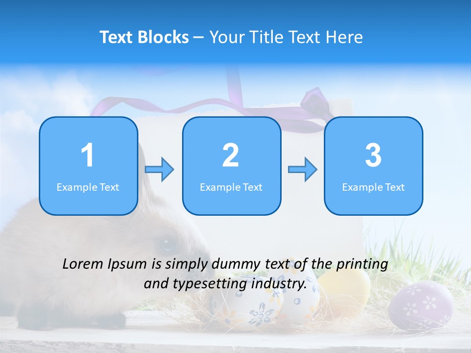 Spring Card Easter PowerPoint Template