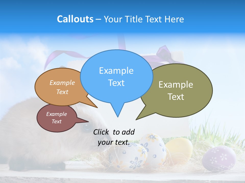 Spring Card Easter PowerPoint Template