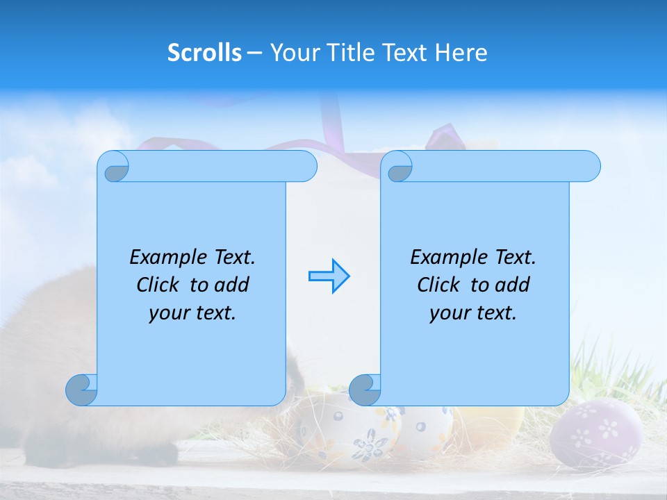 Spring Card Easter PowerPoint Template