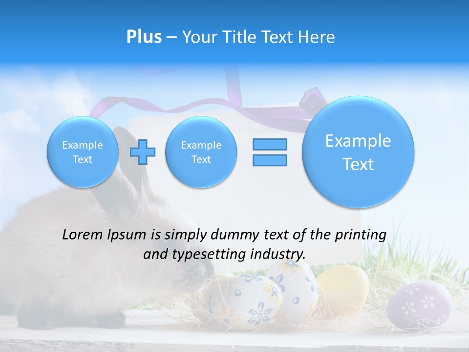 Spring Card Easter PowerPoint Template