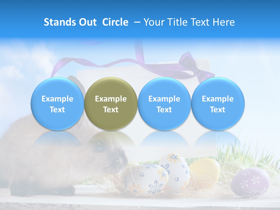 Spring Card Easter PowerPoint Template