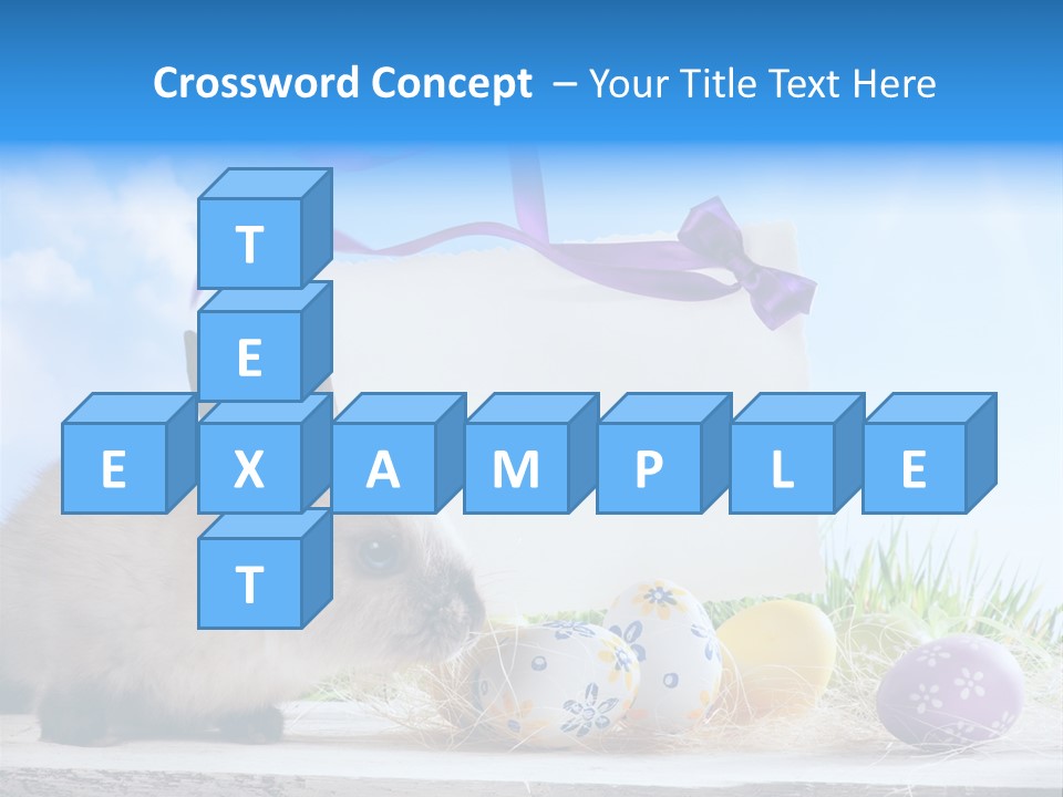 Spring Card Easter PowerPoint Template