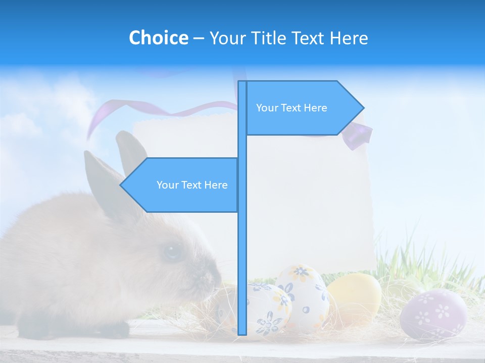 Spring Card Easter PowerPoint Template