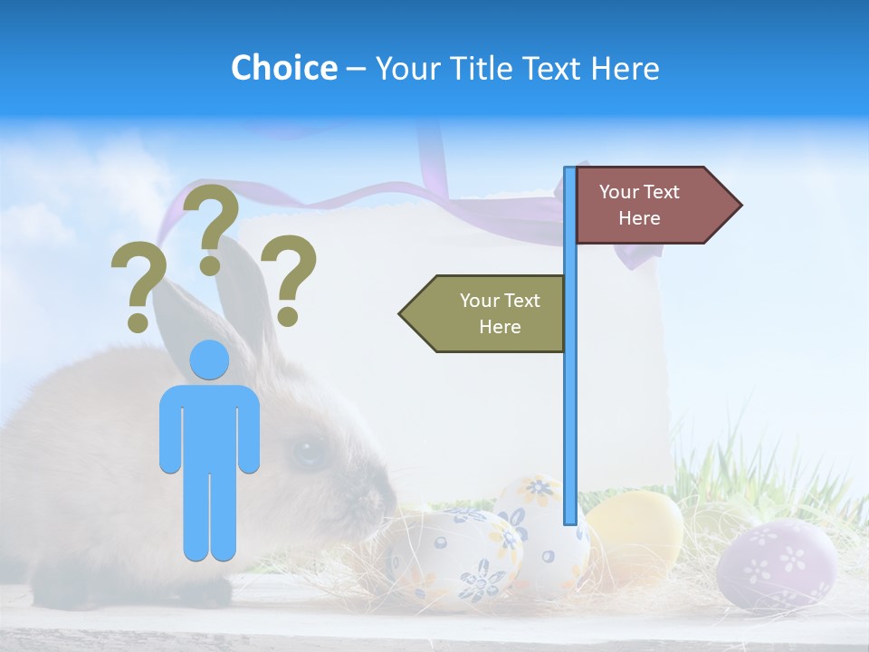 Spring Card Easter PowerPoint Template