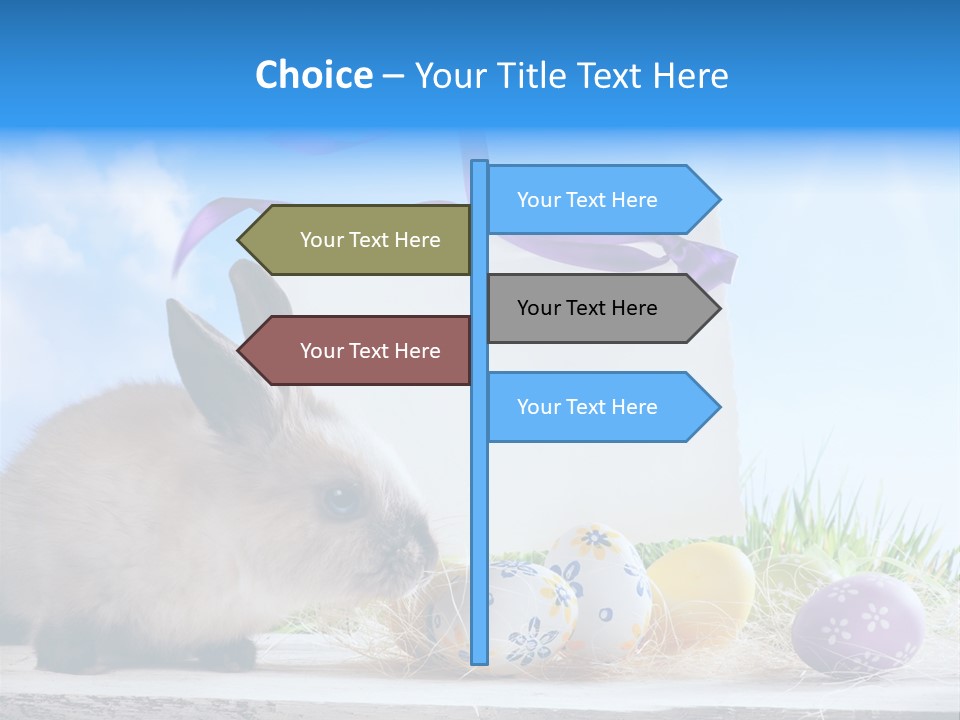 Spring Card Easter PowerPoint Template