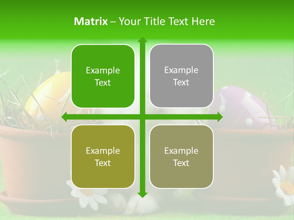 Egg Easter Bunny Lop PowerPoint Template