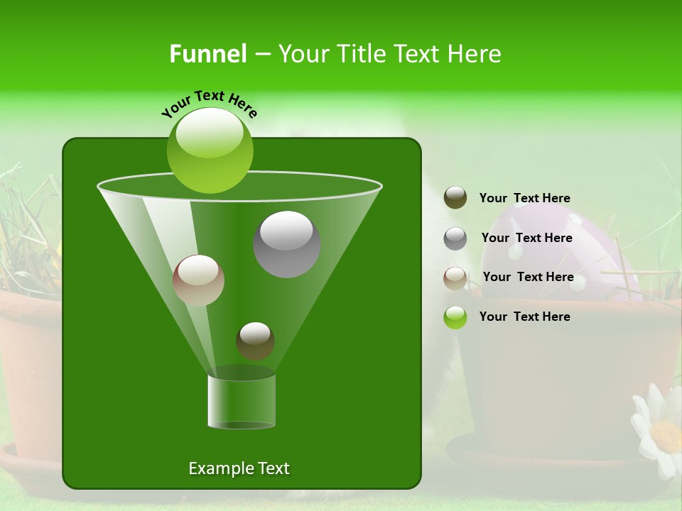 Egg Easter Bunny Lop PowerPoint Template