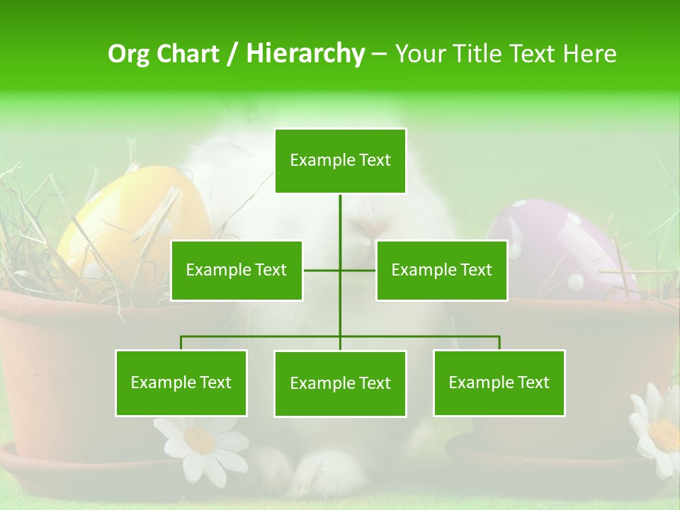 Egg Easter Bunny Lop PowerPoint Template