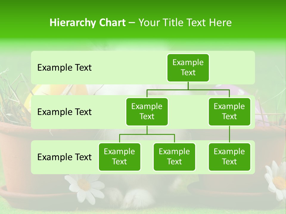 Egg Easter Bunny Lop PowerPoint Template