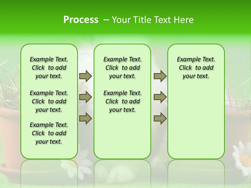 Egg Easter Bunny Lop PowerPoint Template