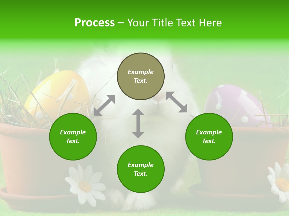 Egg Easter Bunny Lop PowerPoint Template