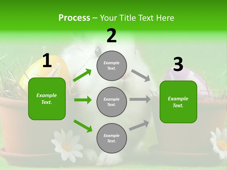 Egg Easter Bunny Lop PowerPoint Template