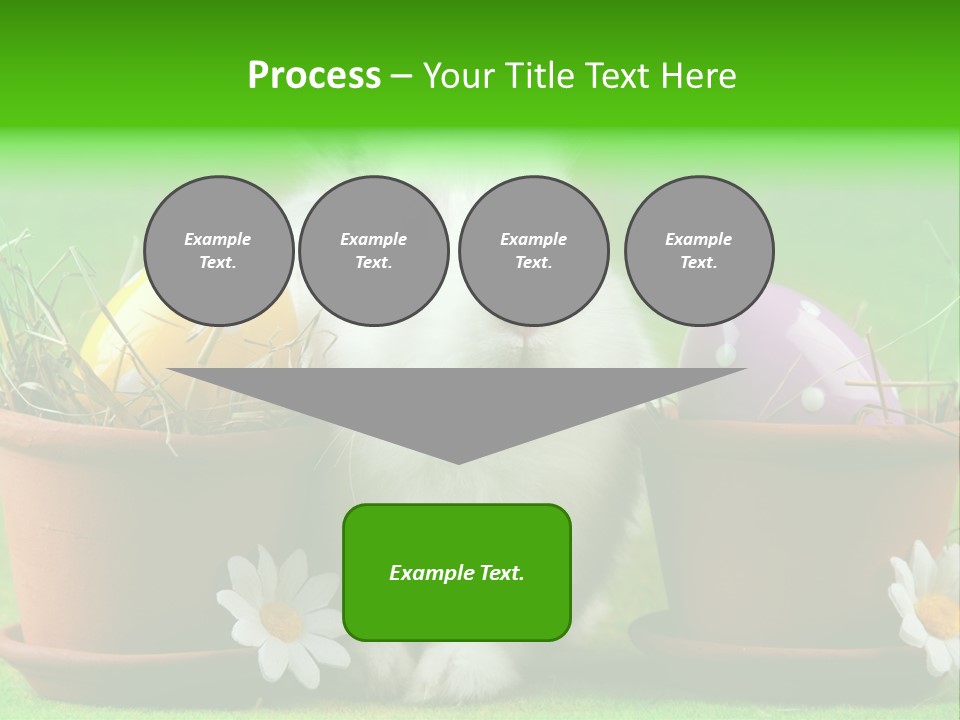 Egg Easter Bunny Lop PowerPoint Template