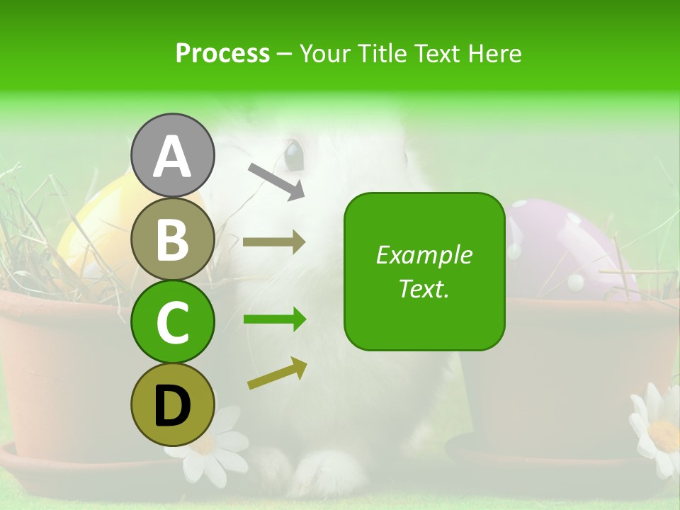 Egg Easter Bunny Lop PowerPoint Template