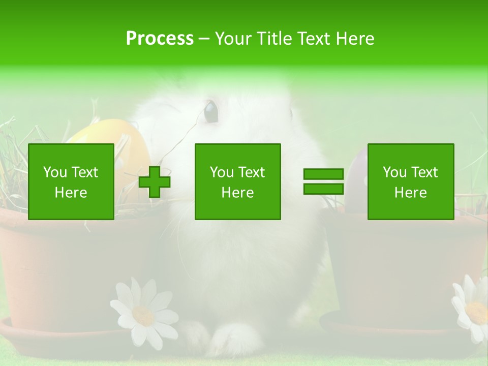 Egg Easter Bunny Lop PowerPoint Template
