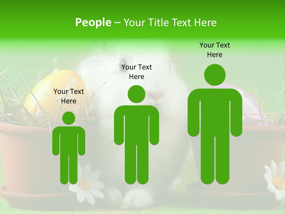 Egg Easter Bunny Lop PowerPoint Template