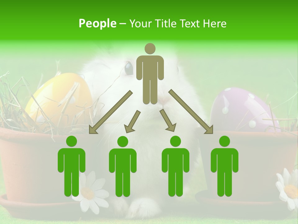 Egg Easter Bunny Lop PowerPoint Template