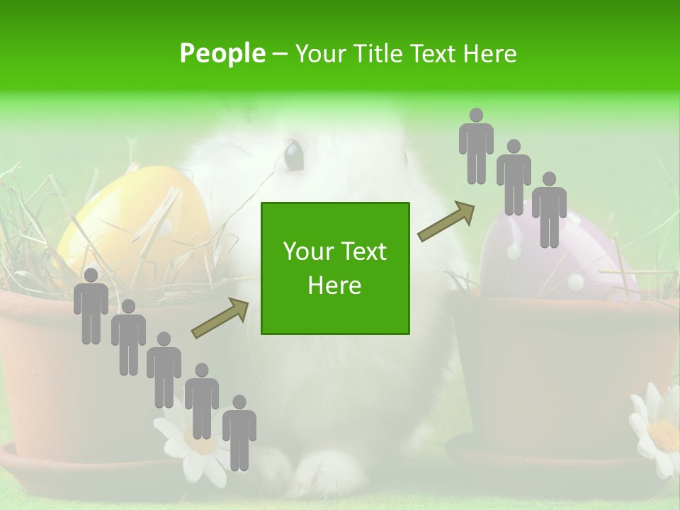 Egg Easter Bunny Lop PowerPoint Template