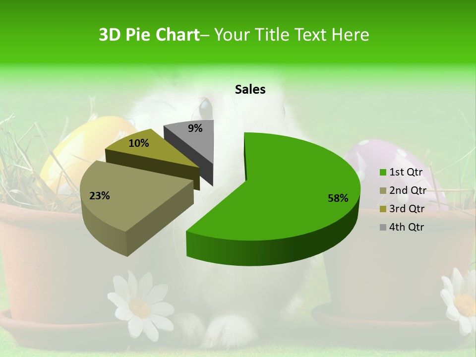 Egg Easter Bunny Lop PowerPoint Template