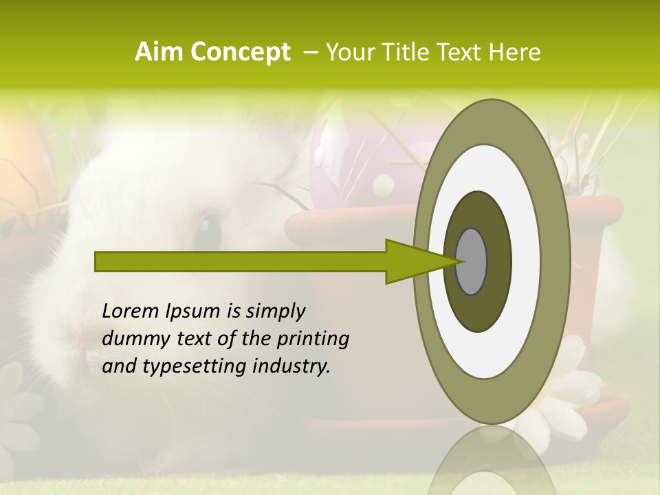 Fur Furry Daisy PowerPoint Template