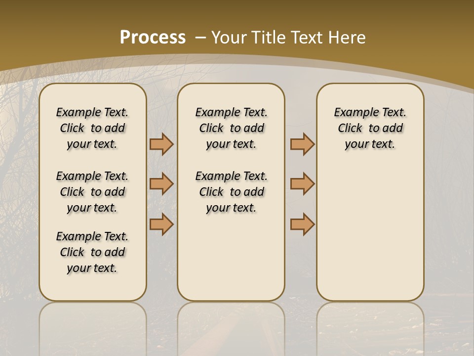 Tracks Rails Arrive PowerPoint Template