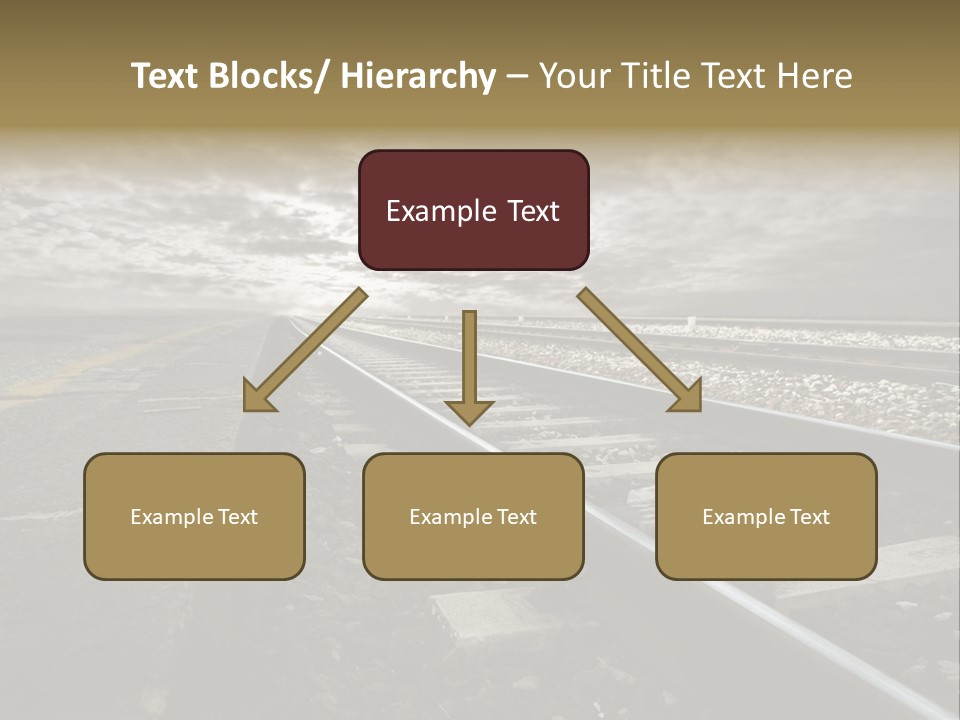 Industriale Lavoro Ferrovia PowerPoint Template