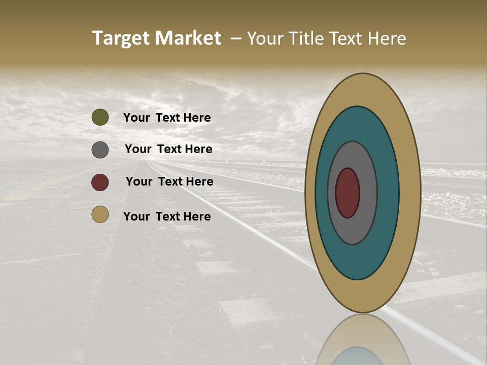 Industriale Lavoro Ferrovia PowerPoint Template