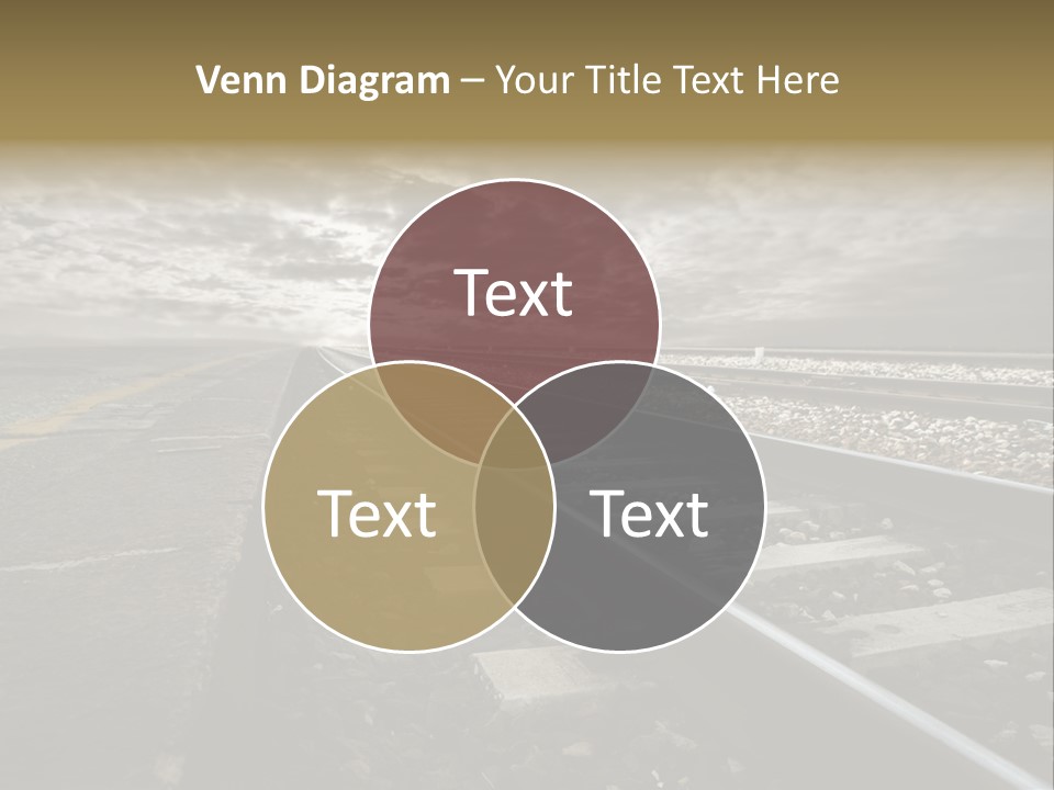 Industriale Lavoro Ferrovia PowerPoint Template