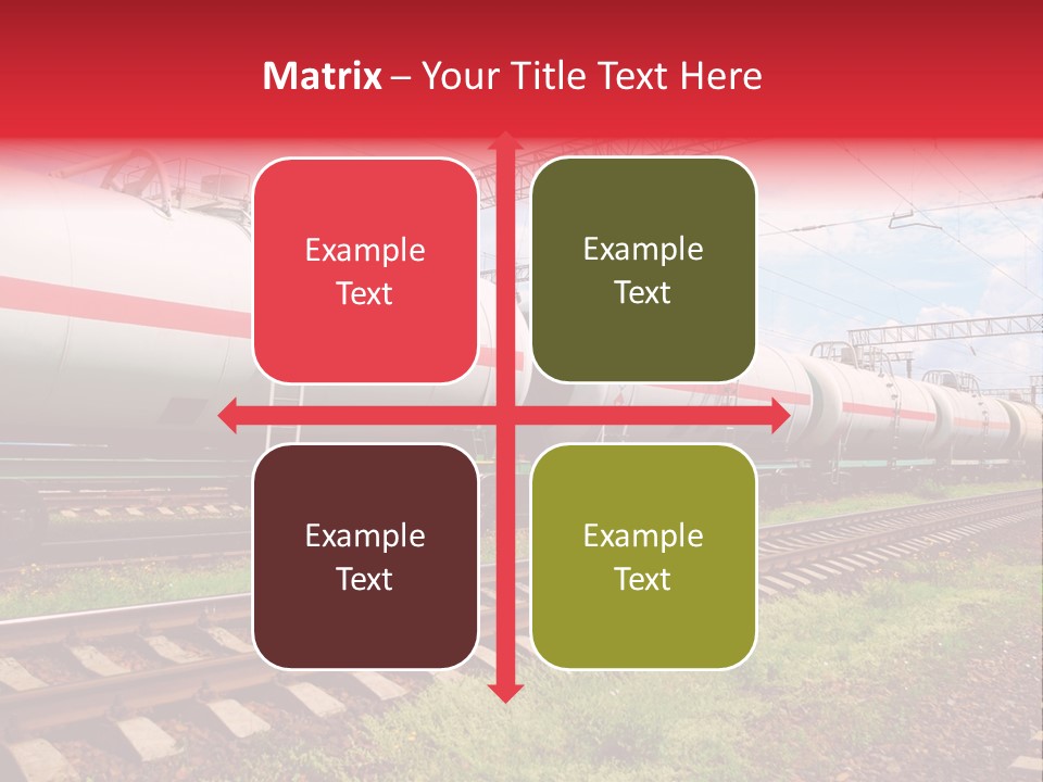 Heavy Shipment Vehicle PowerPoint Template